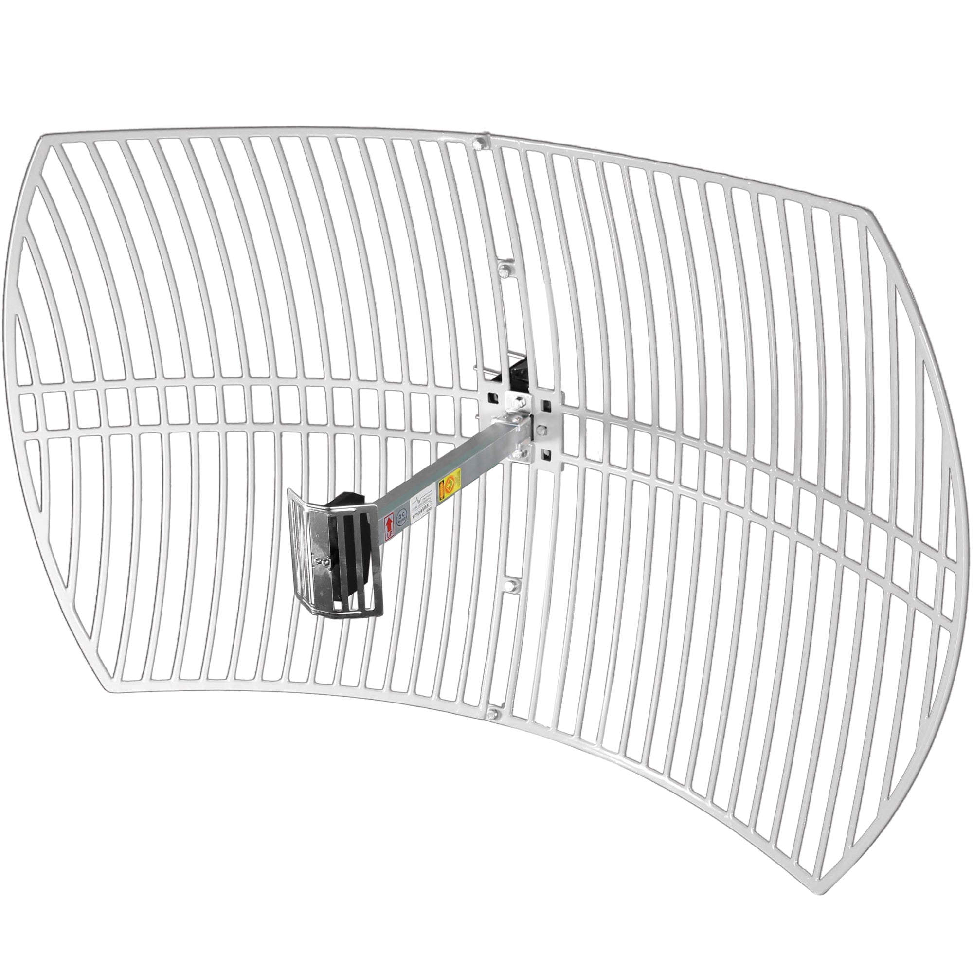 2.4GHz 24dBi Parabolic Grid Antenna  High Gain Outdoor WiFi Antenna for Long-Ran